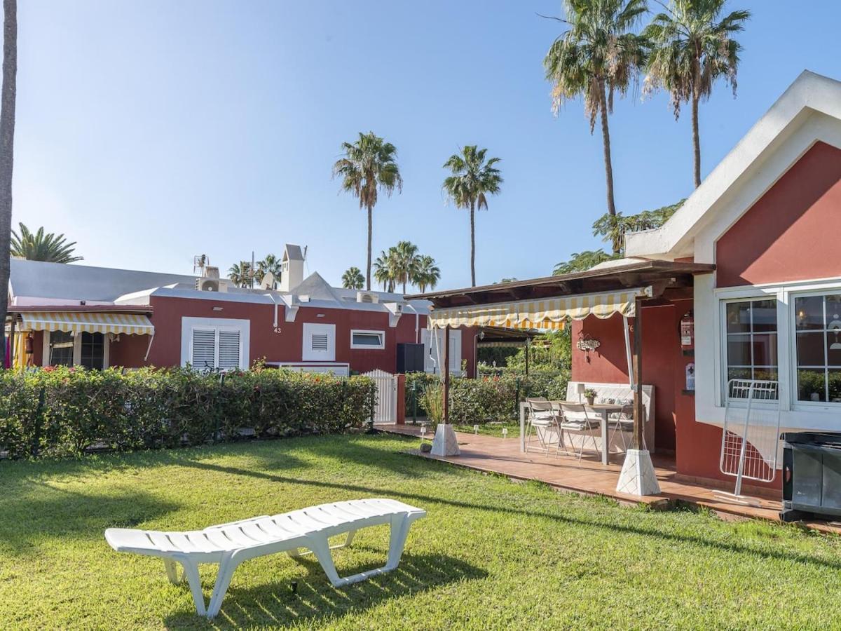 Bungalow Familiar Los Tunos Maspalomas Maspalomas  Buitenkant foto